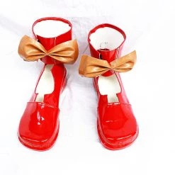 NewCosplay Macross Series Red Cosplay Shoes Custom Made