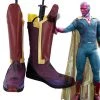 New Cosplaysky Avengers Infinity War Vision Cosplay Shoes Boots New Arrivals 1 New Cosplaysky Avengers Infinity War Vision Cosplay Shoes Boots New Arrivals