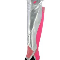 New Cosplaysky New Arrivals Overwatch Mercy Angela Ziegler Outfit Pink Mercy Skin Cosplay Shoes Boots