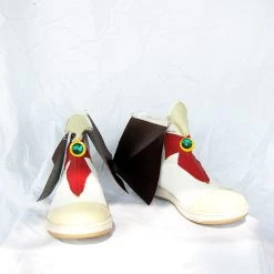 NewCosplay Laughter Land Cosplay Boots White And Black New Arrivals