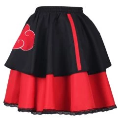 NewCosplay Naruto Akatsuki Lolita Robe Genderbend Cosplay Costume 11 NewCosplay Naruto Akatsuki Lolita Robe Genderbend Cosplay Costume