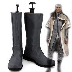 New Cosplaysky New Arrivals Detroit: Become Human Markus Cosplay Shoes Boots