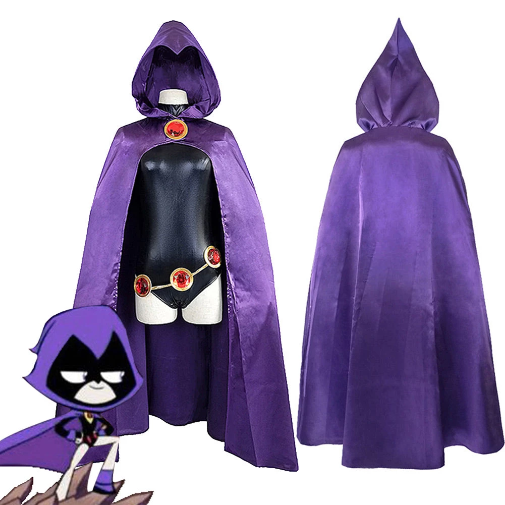 NewCosplay New Arrivals Teen Titans Raven Outfits Halloween Carnival Suit Cosplay Costume 3 NewCosplay New Arrivals Teen Titans Raven Outfits Halloween Carnival Suit Cosplay Costume