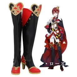 New Cosplaysky Twisted Wonderland Riddle Rosehearts Cosplay Shoes Custom Made Boots New Arrivals