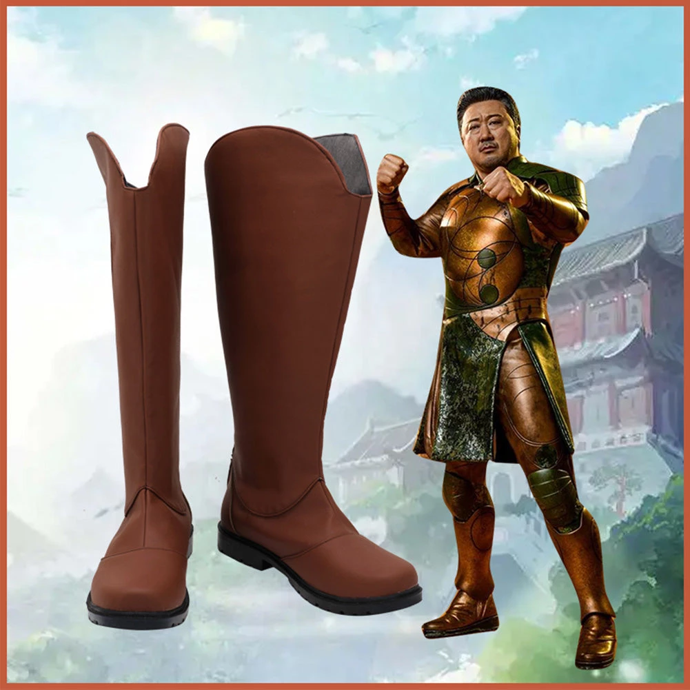 NewCossky New Arrivals Eternals Gilgamesh Cosplay Shoes Boots Halloween Costumes Accessory Custom Made 6 NewCossky New Arrivals Eternals Gilgamesh Cosplay Shoes Boots Halloween Costumes Accessory Custom Made