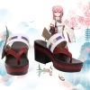 NewCossky New Arrivals Genshin Impact Yae Miko Cosplay Shoes Boots Custom Made