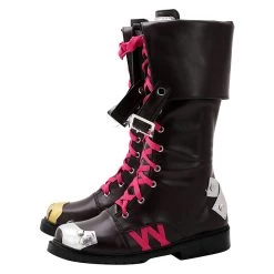 NewCosplay Arcane: LoL Jinx Cosplay Shoes Boots Halloween Costumes Accessory Custom Made New Arrivals 8 NewCosplay Arcane: LoL Jinx Cosplay Shoes Boots Halloween Costumes Accessory Custom Made New Arrivals