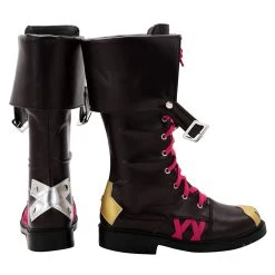 NewCosplay Arcane: LoL Jinx Cosplay Shoes Boots Halloween Costumes Accessory Custom Made New Arrivals 9 NewCosplay Arcane: LoL Jinx Cosplay Shoes Boots Halloween Costumes Accessory Custom Made New Arrivals