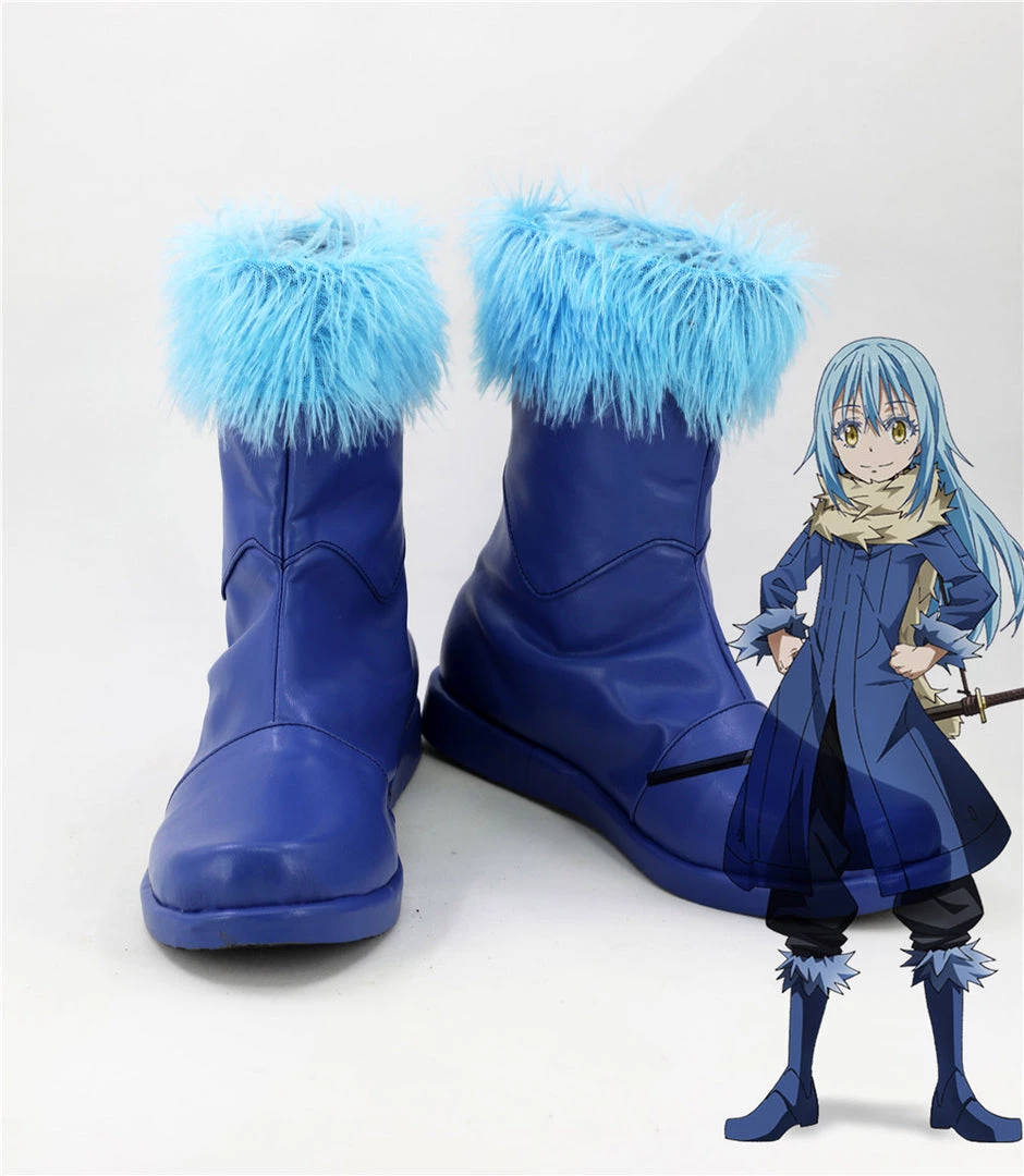 New Cosplaysky New Arrivals Matter Was Slime After Reincarnation Rimuru Tempest Cosplay Shoes Boots 3 New Cosplaysky New Arrivals Matter Was Slime After Reincarnation Rimuru Tempest Cosplay Shoes Boots