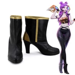 New Cosplaysky League Of Legends Daughter Of The Void Kaisa K/DA Skin Cosplay Shoes Boots