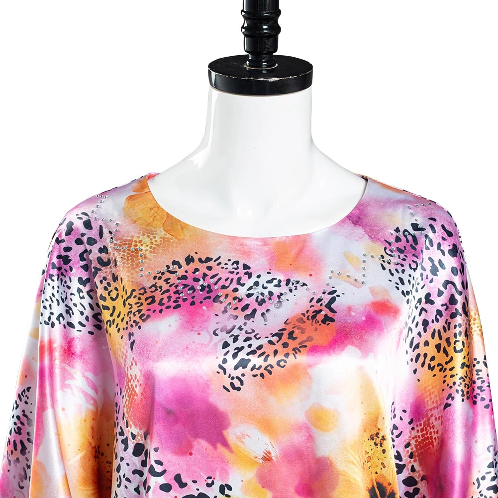 NewCosplay Tiger King Carole Baskin Top O-Neck Shirt Halloween Carnival Suit Cosplay Costume 8 NewCosplay Tiger King Carole Baskin Top O-Neck Shirt Halloween Carnival Suit Cosplay Costume