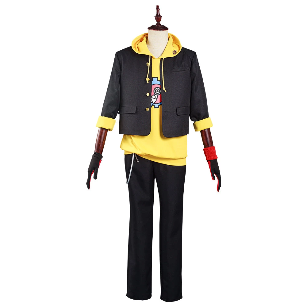 NewCosplay SK8 The Infinity Reki Coat Pants Outfits Halloween Carnival Suit Cosplay Costume 4 NewCosplay SK8 The Infinity Reki Coat Pants Outfits Halloween Carnival Suit Cosplay Costume