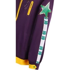 NewCosplay New Arrivals JoJo‘s Bizarre Adventure Kujo Jotaro Zip Up Halloween Carnival Suit Cosplay Costume