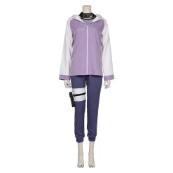 NewCosplay NARUTO-Hyūga Hinata Jacket Pants Outffits Halloween Carnival Suit Cosplay Costume