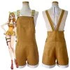 NewCosplay New Arrivals One Piece Nami Overall Shorts Halloween Carnival Suit Cosplay Costume