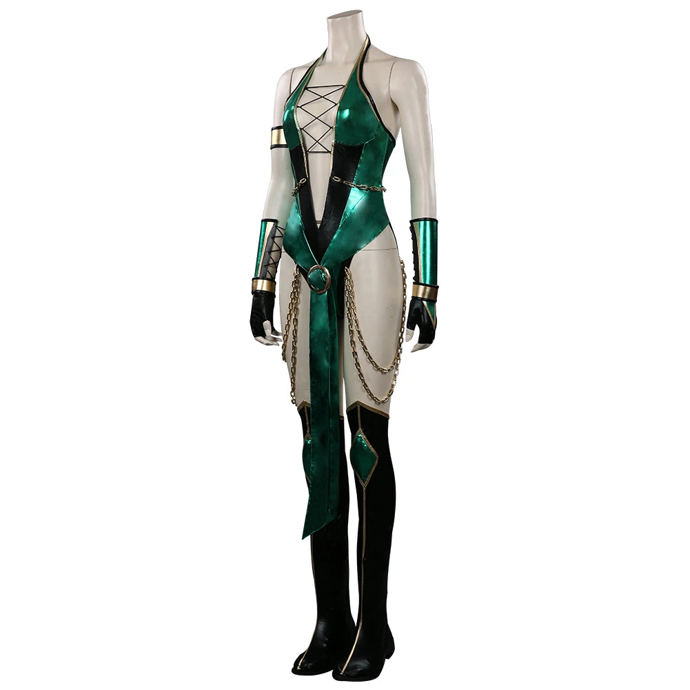 NewCosplay Mortal Kombat Jade Outfits Halloween Carnival Suit Cosplay Costume New Arrivals 5 NewCosplay Mortal Kombat Jade Outfits Halloween Carnival Suit Cosplay Costume New Arrivals