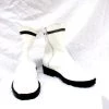 NewCosplay Classical White Boots Shoes Custom Made