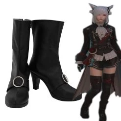 CosplaySky New Arrivals Final Fantasy Black Mage The Plague Cosplay Shoes