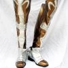 NewCosplay Shining Wind Kiriya Kaito Cosplay Boots Golden