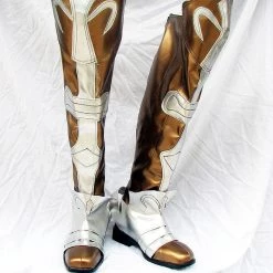 NewCosplay Shining Wind Kiriya Kaito Cosplay Boots Golden
