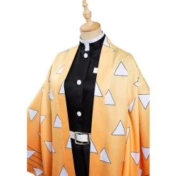 NewCosplay Demon Slayer: Kimetsu No Yaiba Agatsuma Zenitsu Kimono Comic Con Cosplay Costume New Arrivals 17 NewCosplay Demon Slayer: Kimetsu No Yaiba Agatsuma Zenitsu Kimono Comic Con Cosplay Costume New Arrivals