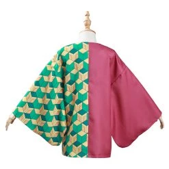 NewCosplay Demon Slayer: Kimetsu No Yaiba Tomioka Giyuu Kids Children Kimono Coat Cosplay Costume