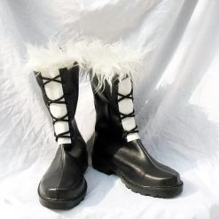 NewCosplay New Arrivals D.Gray-man Cosplay Boots Shoes Black