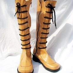 NewCosplay New Arrivals RO Ragnarok Online Cosplay Boots Shoes Yellow