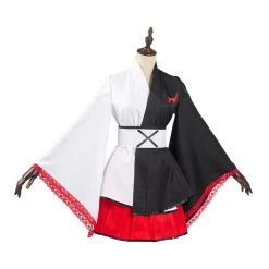 NewCosplay Danganronpa Monokuma Black White Bear Kimono Outfits Cosplay Costume 15 NewCosplay Danganronpa Monokuma Black White Bear Kimono Outfits Cosplay Costume