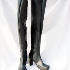 NewCosplay Gundam Fate Feito Cosplay Boots Shoes Black New Arrivals