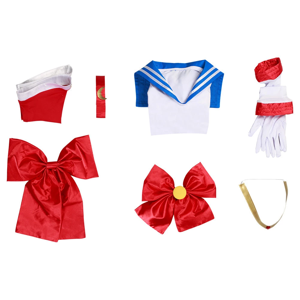 NewCosplay Sailor Moon Sailor Moon/Tsukino Usagi Kids Children Girls Dress Outfits Cosplay Costume New Arrivals 11 NewCosplay Sailor Moon Sailor Moon/Tsukino Usagi Kids Children Girls Dress Outfits Cosplay Costume New Arrivals