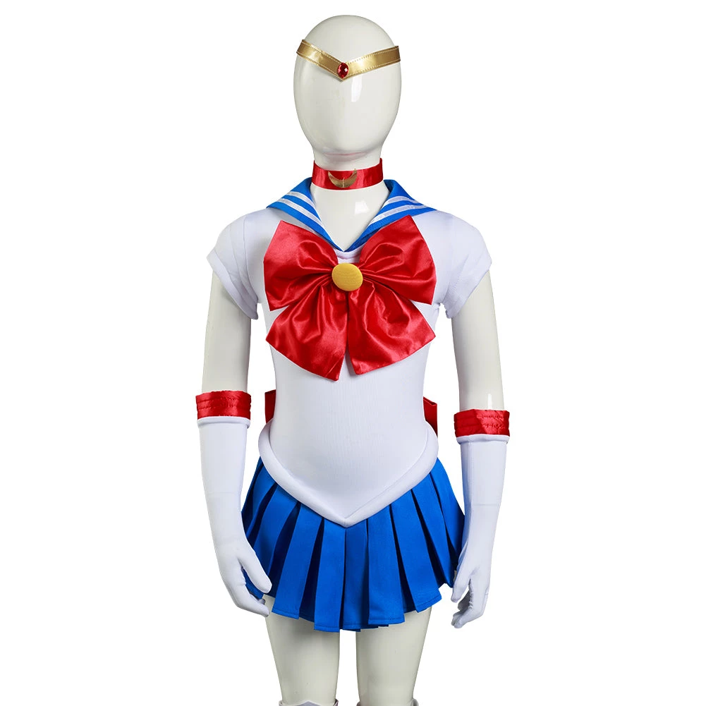 NewCosplay Sailor Moon Sailor Moon/Tsukino Usagi Kids Children Girls Dress Outfits Cosplay Costume New Arrivals 8 NewCosplay Sailor Moon Sailor Moon/Tsukino Usagi Kids Children Girls Dress Outfits Cosplay Costume New Arrivals