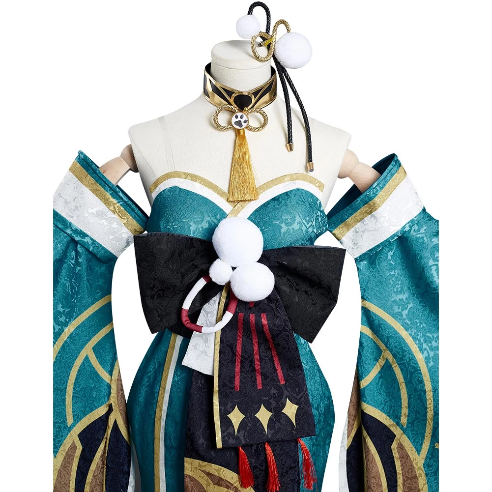 NewCosplay New Arrivals Genshin Impact Ms Hina/Gorou Outfits Halloween Carnival Suit Cosplay Costume 8 NewCosplay New Arrivals Genshin Impact Ms Hina/Gorou Outfits Halloween Carnival Suit Cosplay Costume