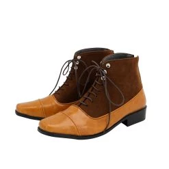 New Cosplaysky New Arrivals Good Omens Angel Aziraphale Cospaly Shoes