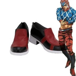 New Cosplaysky New Arrivals JoJo's Bizarre Adventure GUIDO MISTA Cosplay Shoes