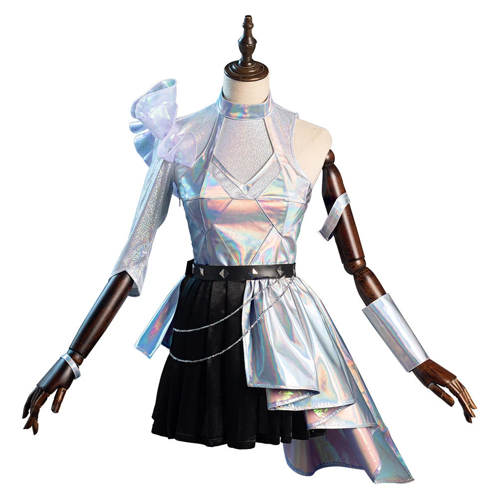 NewCosplay League Of Legends LOL KDA Groups Seraphine Women Dress Outfits Halloween Carnival Suit Cosplay Costume New Arrivals 4 NewCosplay League Of Legends LOL KDA Groups Seraphine Women Dress Outfits Halloween Carnival Suit Cosplay Costume New Arrivals