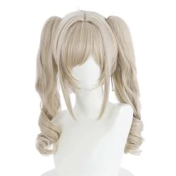 NewCosplay Game Genshin Impact Barbara Heat Resistant Synthetic Hair Carnival Halloween Party Props Cosplay Wig