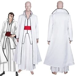 NewCosplay Anime Bleach Aizen Sousuke Coat Top Outfits Halloween Carnival Suit Cosplay Costume