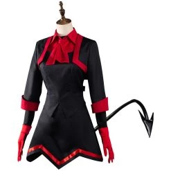 NewCosplay Helltaker Lucifer The Maid Demon Outfits Halloween Carnival Suit Cosplay Costume