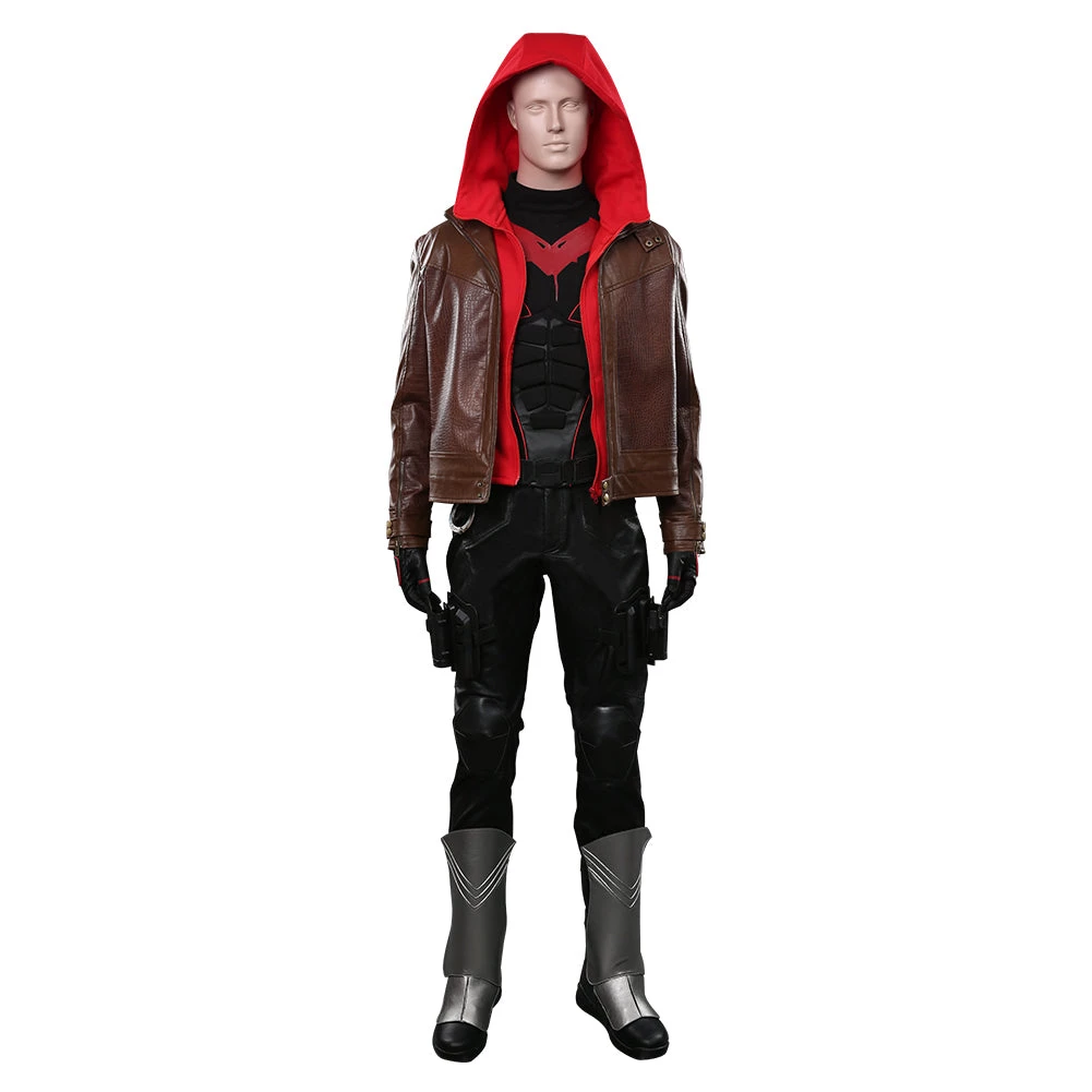 NewCosplay Titans Season 3 Jason Todd/Red Hood Outfits Cosplay Costume 4 NewCosplay Titans Season 3 Jason Todd/Red Hood Outfits Cosplay Costume