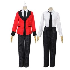 NewCosplay Kakegurui Ryouta Suzui Men School Uniform Outfits Halloween Carnival Suit Cosplay Costume