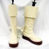 NewCosplay Macross Frontier Sheryl Nome Cosplay Boots White