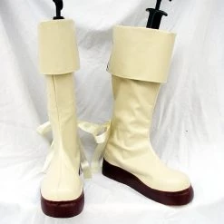 NewCosplay Macross Frontier Sheryl Nome Cosplay Boots White