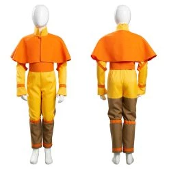 NewCosplay New Arrivals Avatar: The Last Airbender Avatar Aang Kids Children Halloween Cosplay Costume