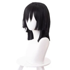 New Cosplaysky New Arrivals Demon Slayer Iguro Obanai Cosplay Wig