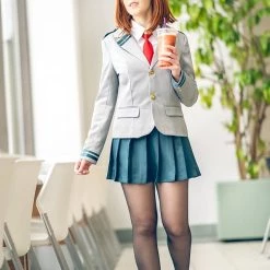 NewCosplay Boku No Hero Academia My Hero Academia Tsuyu Ochaco Uraraka Cosplay Costume