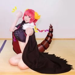 NewCosplay Miss Kobayashi‘s Dragon Maid Ilulu Outfits Halloween Carnival Suit Cosplay Costume