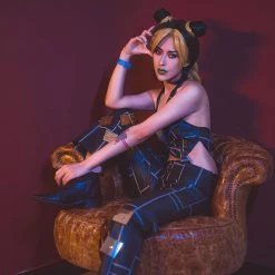 NewCosplay New Arrivals JoJo‘s Bizarre Adventure Jolyne Cujoh Outfits Halloween Carnival Suit Cosplay Costume 31 NewCosplay New Arrivals JoJo‘s Bizarre Adventure Jolyne Cujoh Outfits Halloween Carnival Suit Cosplay Costume