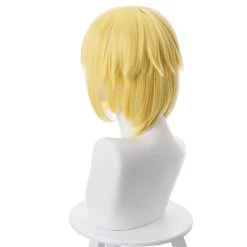 CosplaySky New Arrivals Hitoribocchi No Marumaru Seikatsu Nako Sunao Golden Wig 35cm