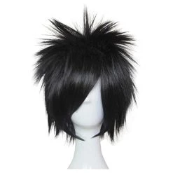 NewCosplay NARUTO Uchiha Sasuke Heat Resistant Synthetic Hair Carnival Halloween Party Props Cosplay Wig New Arrivals
